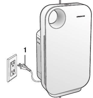 Húzza ki a légtisztítót