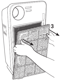 Húzza ki az előszűrőt