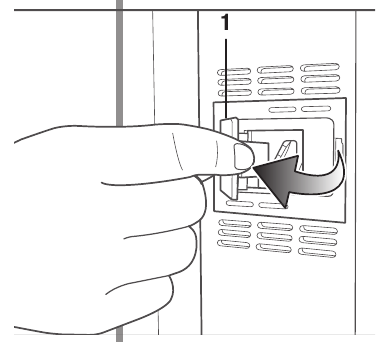 Oreck - AirInstinct AIR108 - A levegőérzékelő tisztítása – 1. lépés A levegőérzékelő tisztítása – 1. lépés