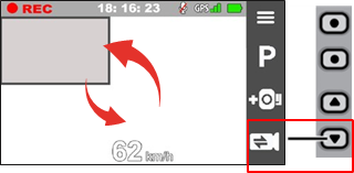 Mio - MiVue 795 Series - Comutarea ecranelor Comutarea ecranelor