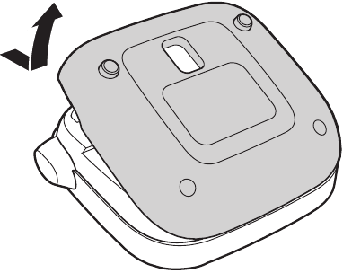Epson - LW-300 - Paristojen asettaminen - Vaihe 1 - Irrota kansi Paristojen asettaminen - Vaihe 1 - Irrota kansi