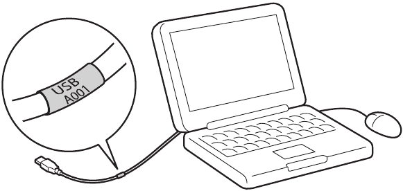 Epson - LW-400 - Label yang dililitkan Label yang dililitkan