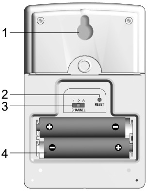 Oregon Scientific - BAR688HGA - KAUGANDUR - vaade tagant KAUGANDUR - vaade tagant