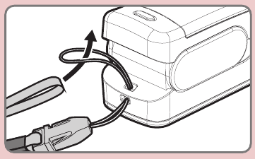 Rossmax - SD100 - Mocowanie smyczy - Krok 2 Mocowanie smyczy - Krok 2