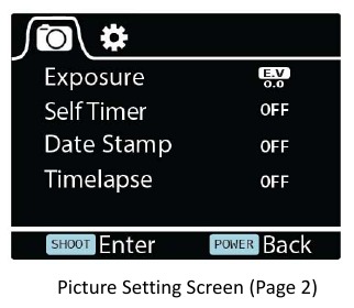 Rollei - Actioncam 400 - Nuotraukų nustatymai - 2 dalis Nuotraukų nustatymai - 2 dalis
