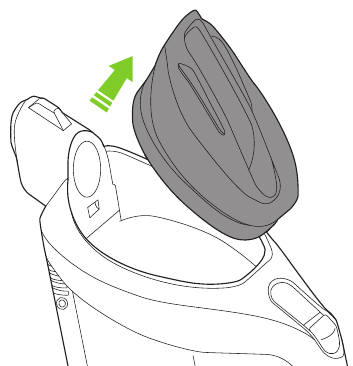 Gtech - Pro 2 - Xaltani o'rnatish - 1-qadam Xaltani o'rnatish - 1-qadam