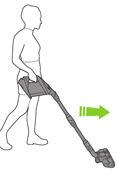 Gtech - Pro 2 - Changyutgich bilan tozalash - 1-qadam Changyutgich bilan tozalash - 1-qadam