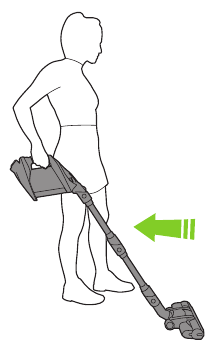 Gtech - Pro 2 - Changyutgich bilan tozalash - 2-qadam Changyutgich bilan tozalash - 2-qadam