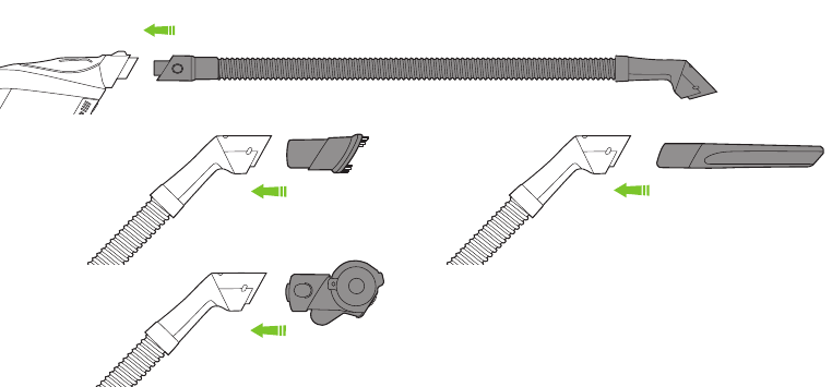 Gtech - Pro 2 - Moslashuvchan quvvat shlangi Moslashuvchan quvvat shlangi