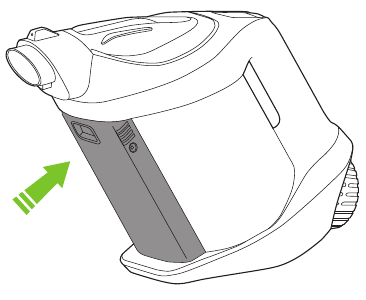 Gtech - Pro 2 - Batareyani qayta o'rnatish - 2-qadam Batareyani qayta o'rnatish - 2-qadam