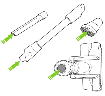 Gtech - Pro 2 - Tiqilib qolishlarni olib tashlash - 3-qadam Tiqilib qolishlarni olib tashlash - 3-qadam