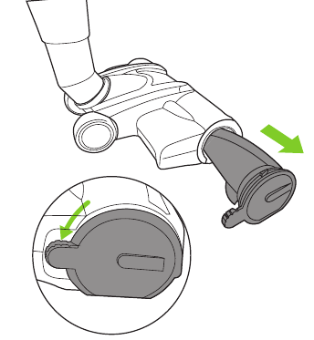 Gtech - Pro 2 - Cho'tka panelini yechish va tozalash - 1-qadam Cho'tka panelini yechish va tozalash - 1-qadam