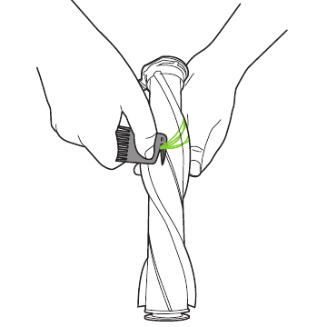 Gtech - Pro 2 - Cho'tka panelini yechish va tozalash - 2-qadam Cho'tka panelini yechish va tozalash - 2-qadam