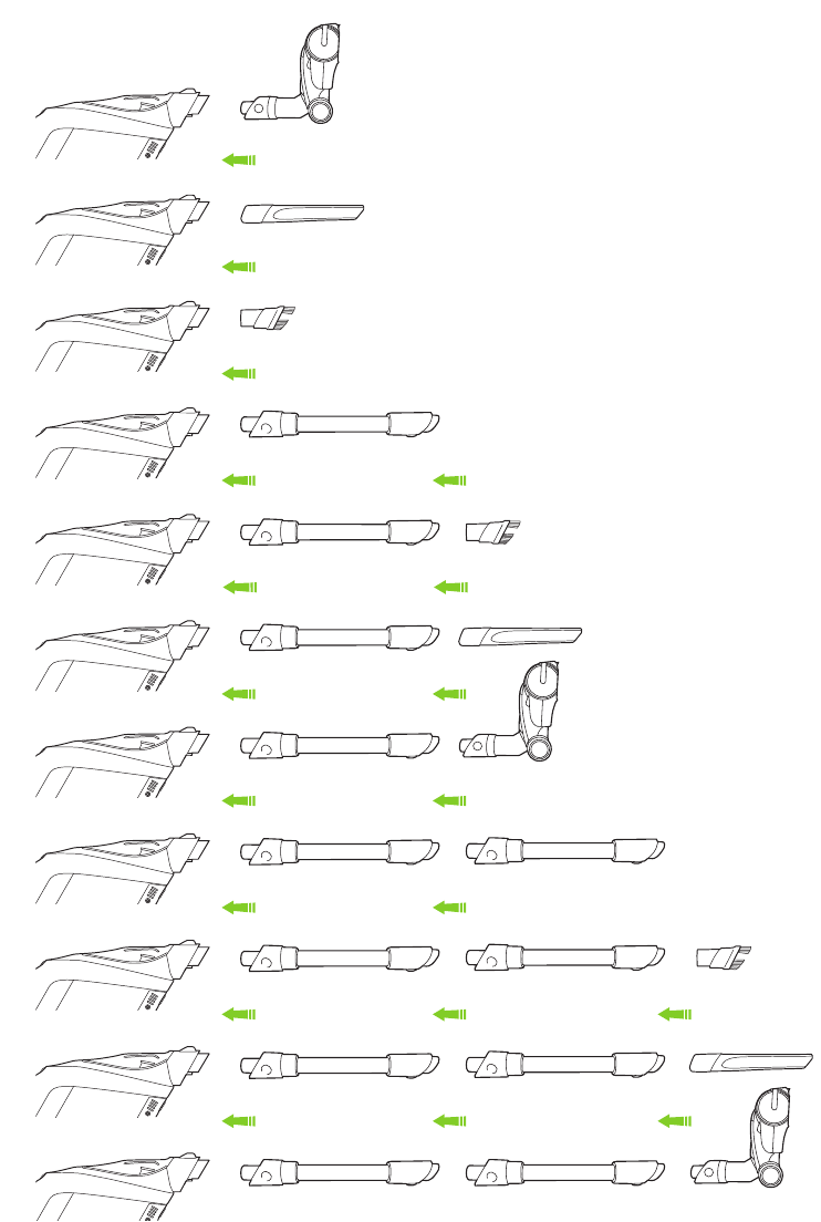 Gtech - Pro 2 - Moslama sozlamalari Moslama sozlamalari