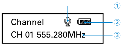 Saramonic - UwMic15 - Transmisor acoplable - Guía de funcionamiento de la pantalla LCD - Parte 1 Transmisor acoplable - Guía de funcionamiento de la pantalla LCD - Parte 1