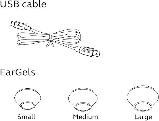 Jabra - Perform 45 - Dołączone akcesoria Dołączone akcesoria