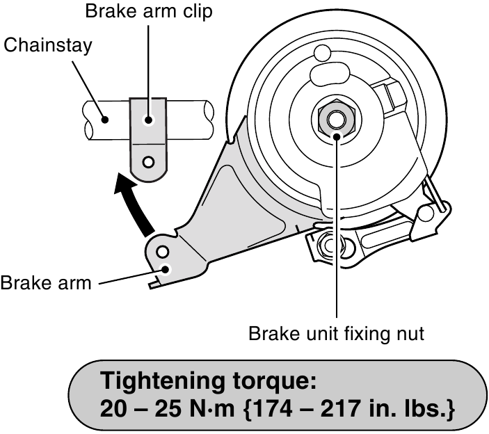 Shimano - CJ-NX10 - Instalace náboje do rámu - Krok 4 Installation of the hub to the frame - Step 4