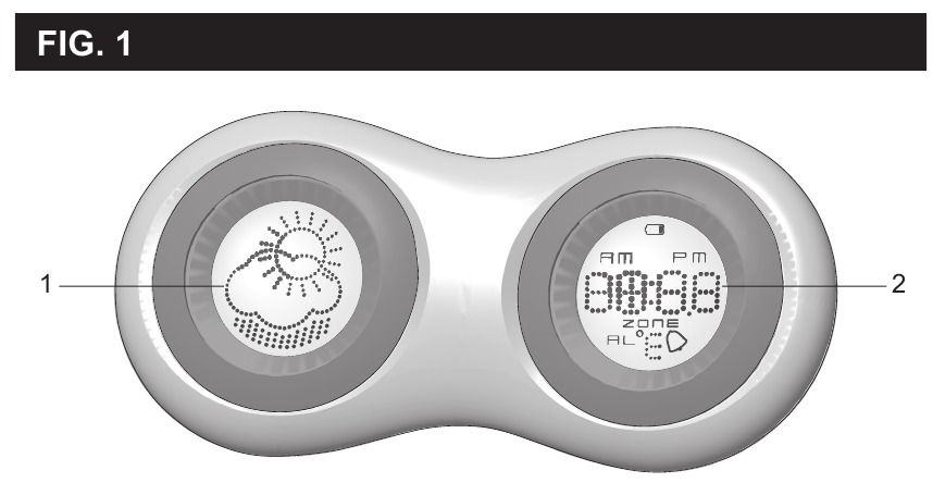 Oregon Scientific - BA169 - PRIEKINIS VAIZDAS PRIEKINIS VAIZDAS