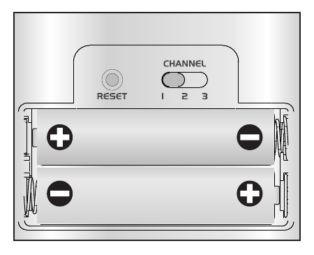 Oregon Scientific - EW99 - Masukkan baterai Masukkan baterai