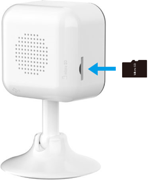 EZVIZ - H1c - Instalar la tarjeta Micro SD Instalar la tarjeta Micro SD