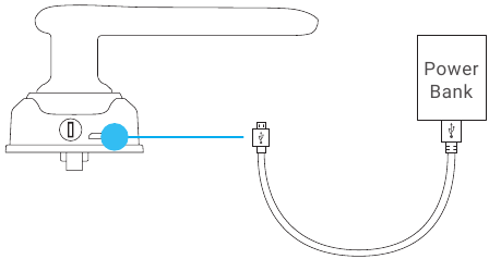 EZVIZ - L2 - Anschluss der Notstromversorgung Anschluss der Notstromversorgung