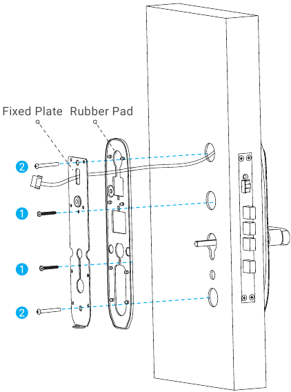 EZVIZ - L2 - Installationsschritte - Schritt 3 Installationsschritte - Schritt 3