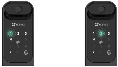 EZVIZ - LT70 - Impostazioni dell'unità - Aggiunta di amministratori/utenti Impostazioni dell'unità - Aggiunta di amministratori/utenti