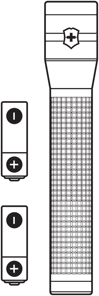 Victorinox - LED FLASHLIGHT - БАТАРЕЯНЫ АУЫСТЫРУ БАТАРЕЯНЫ АУЫСТЫРУ