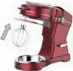 Kenmore - KKEOVSMG - MONTERING AF BLANDETILBEHØR MONTERING AF BLANDETILBEHØR