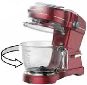 Kenmore - KKEOVSMG - FJERNELSE AF SKÅL FRA MIXER FJERNELSE AF SKÅL FRA MIXER