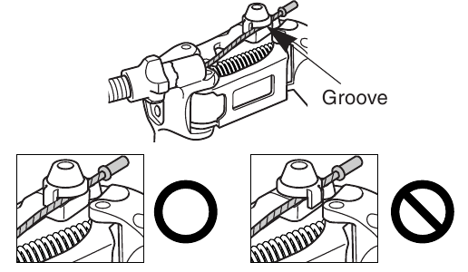 Shimano - TIAGRA RD-4500 - sajla je u utoru sajla je u utoru