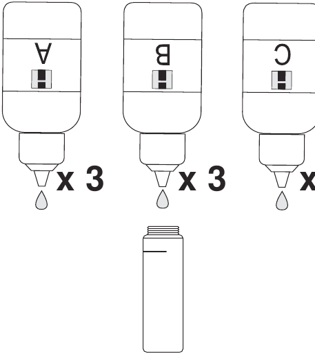 Hanna Instruments - HI 93711 - Liquid reagents procedure - Step 1 Liquid reagents procedure - Step 1
