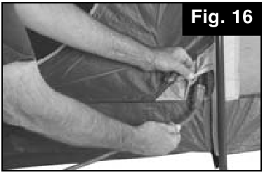 Coleman - MONTANA 8 TENT - Elektr shnuri uchun kirish joyi Elektr shnuri uchun kirish joyi