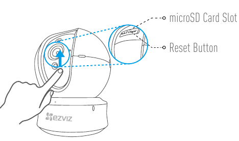 EZVIZ - C6C - Camera Setup - Stap 3 Camera instellen - Stap 3