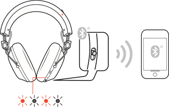 Plantronics - BackBeatFIT 6100 - Parowanie drugiego urządzenia Parowanie drugiego urządzenia