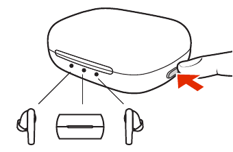 Plantronics - Poly Voyager FREE 60 - ПРОВЕРКА НА НИВОТО НА БАТЕРИЯТА ПРОВЕРКА НА НИВОТО НА БАТЕРИЯТА