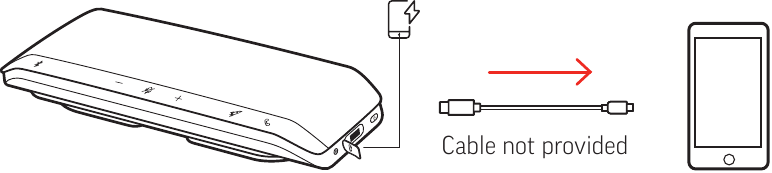 Plantronics - Poly SYNC 40 Series - ŁADOWANIE TELEFONU ŁADOWANIE TELEFONU