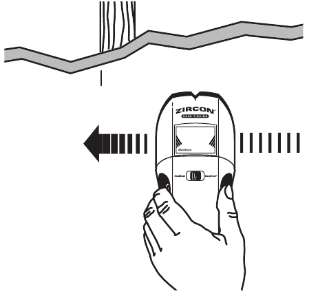Zircon - StudSensor HD55 - KARKASSI LEIDMINE - Samm 3 KARKASSI LEIDMINE - Samm 3