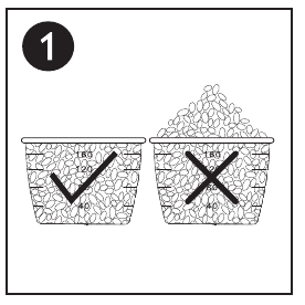 Philips - HD3115 - Kullanım öncesi hazırlıklar - Adım 1 Kullanım öncesi hazırlıklar - Adım 1