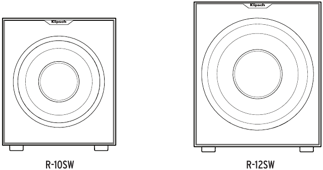 Klipsch - R-10SW - REFERENCE SUBWOOFERS REFERENCE SUBWOOFERS