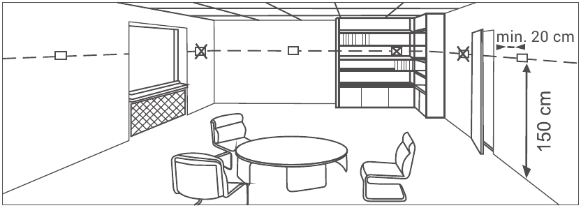 GENERAL LIFE - ARUNA 302S RF - RUUMITERMOSTAADI PAIGUTUS RUUMITERMOSTAADI PAIGUTUS