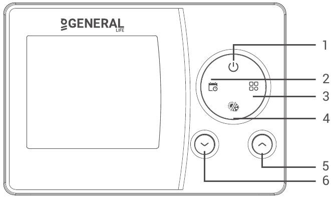 GENERAL LIFE - Senna 300S - Buttons Functions Buttons Functions