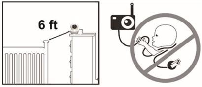 Babysense - HD-S2 - ĮSPĖJIMAI ĮSPĖJIMAI