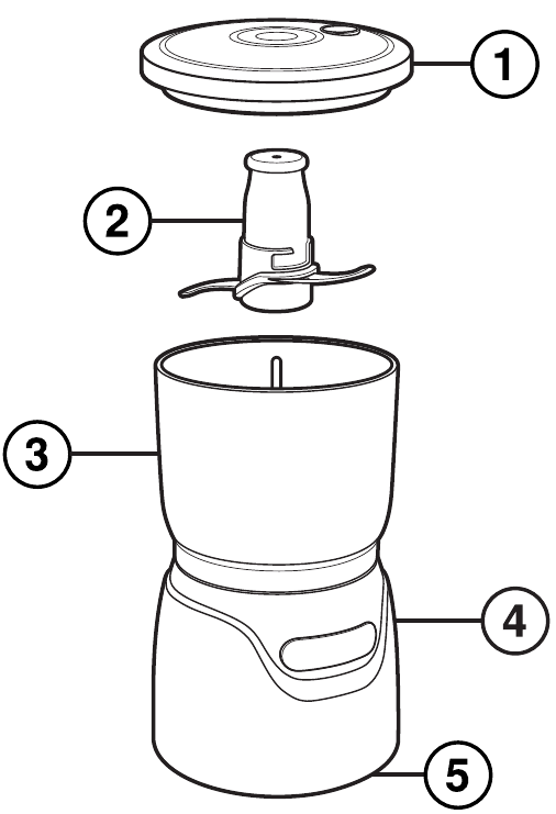 Hamilton Beach - 72850 - Parts and features Parts and features