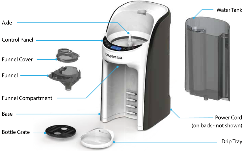 Baby Brezza - Formula Pro Advanced - Áttekintés - 2. rész Áttekintés - 2. rész