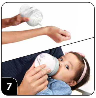 Baby Brezza - Formula Pro Advanced - Az első üveg elkészítése - 11. lépés Az első üveg elkészítése - 11. lépés