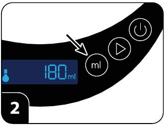 Baby Brezza - Formula Pro Advanced - Az első üveg elkészítése - 6. lépés Az első üveg elkészítése - 6. lépés
