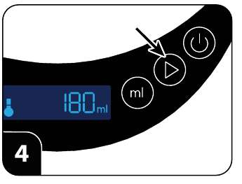Baby Brezza - Formula Pro Advanced - Az első üveg elkészítése - 8. lépés Az első üveg elkészítése - 8. lépés