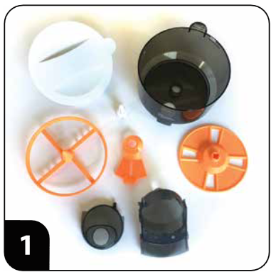 Baby Brezza - Formula Pro Advanced - Beállítási útmutató - 1. lépés Beállítási útmutató - 1. lépés