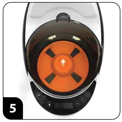 Baby Brezza - Formula Pro Advanced - Beállítási útmutató - 5. lépés Beállítási útmutató - 5. lépés